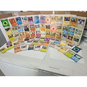 Set Of 70 Pokemon Cards Lot Good Condition.